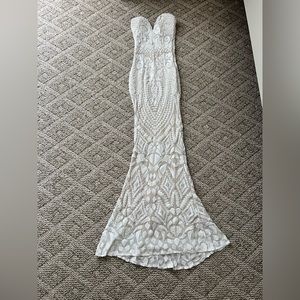 Nazz Collection White wedding gown